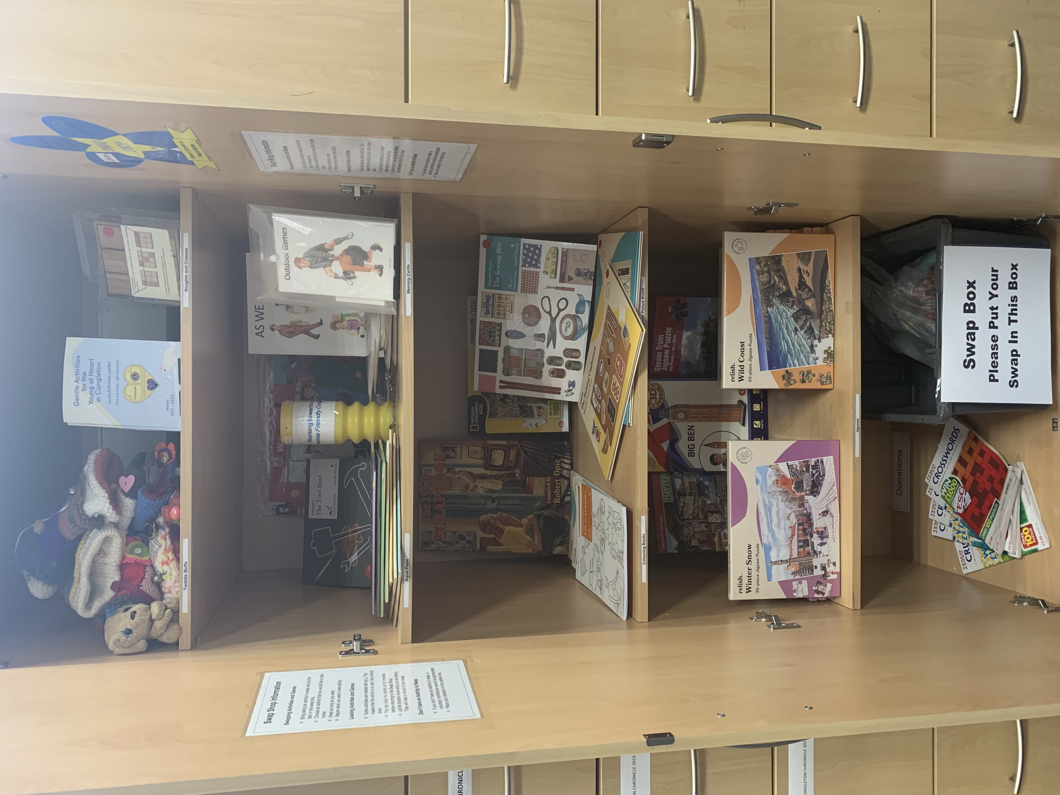 Swap Shop cupboard Cong Library 1