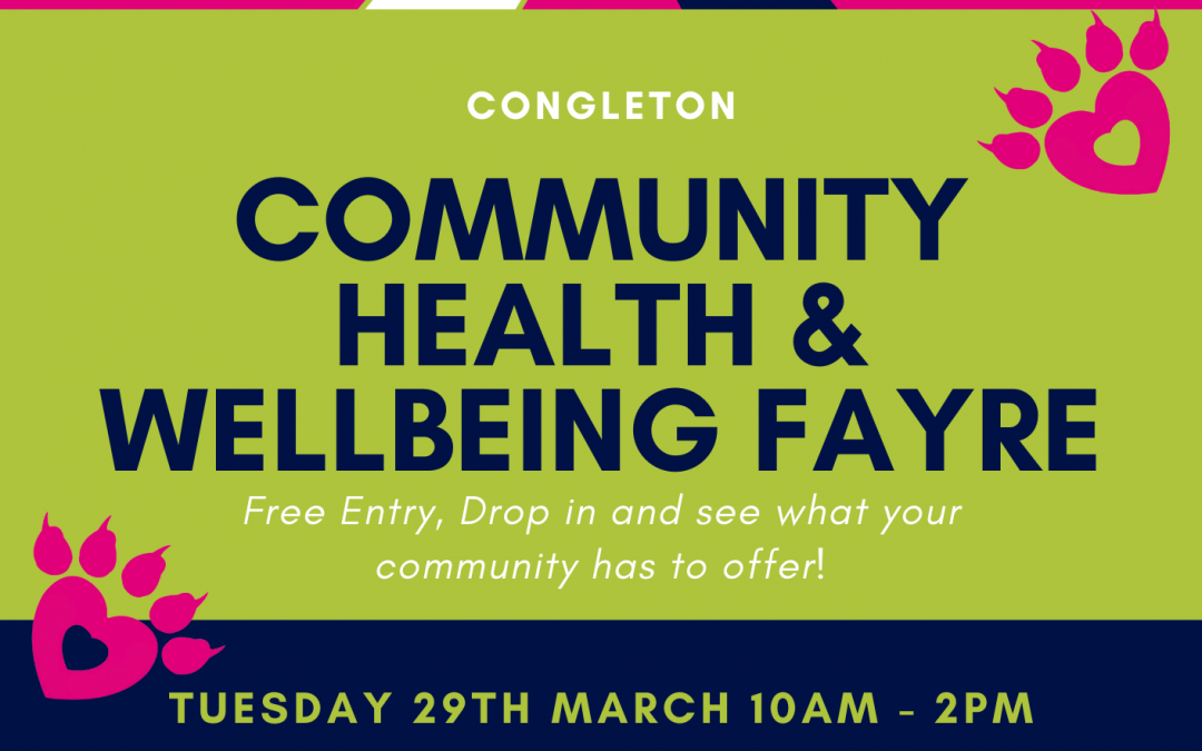Congleton Leaflet Congleton Health and Wellbeing Fayre