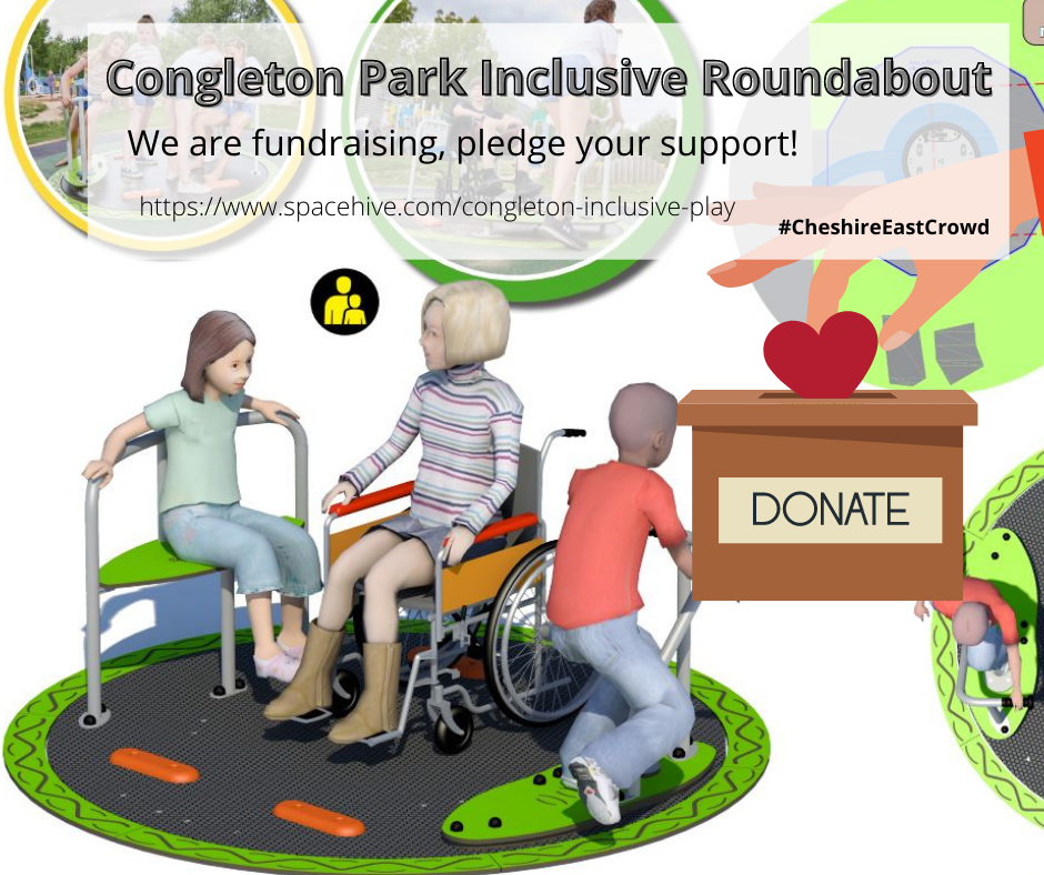 Congleton Park Inclusive play equipment 